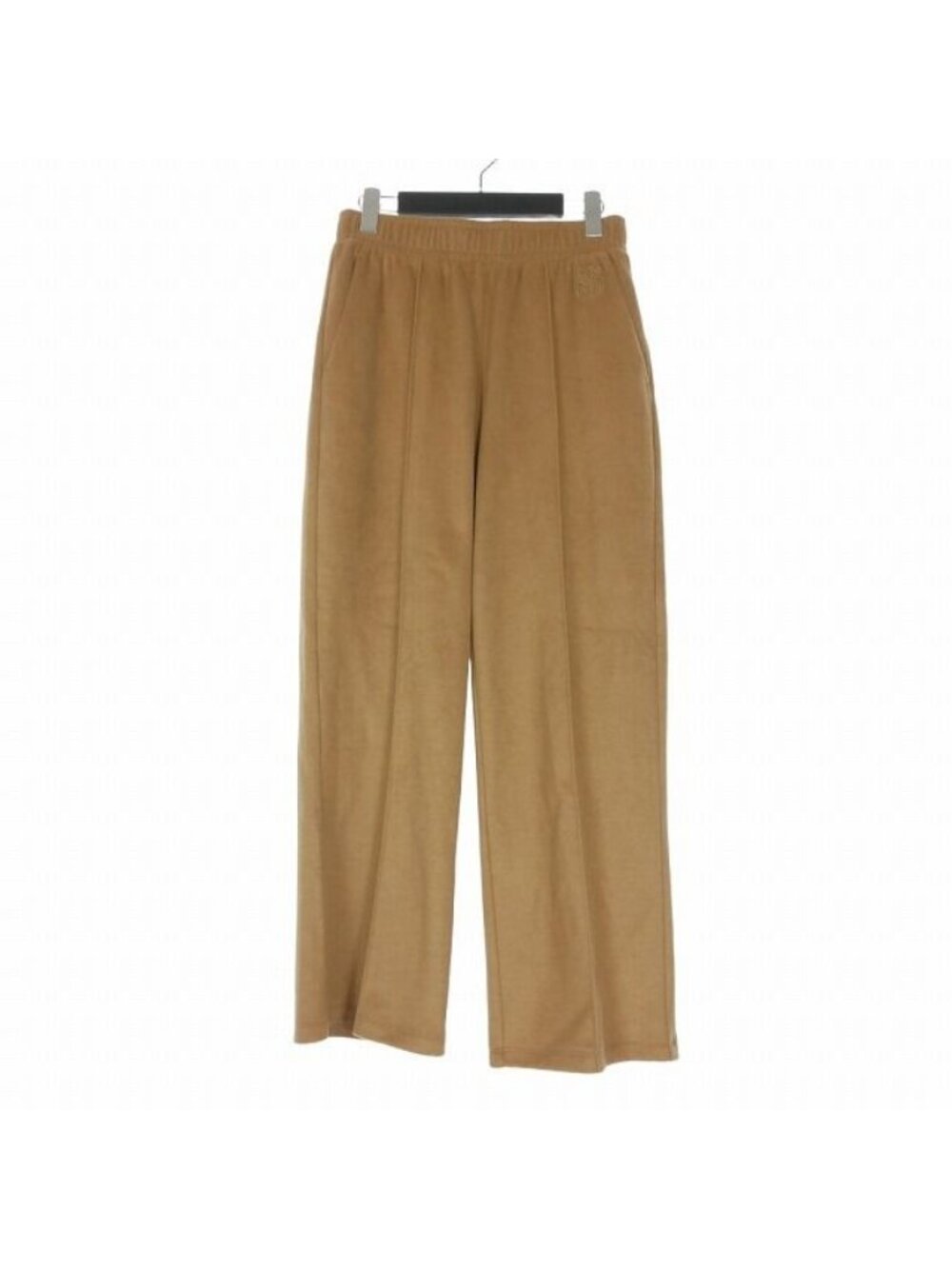 Max Mara Weekend Line Sponda Logo Embroidery Wool Blend Easy Pants Straight M
